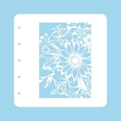Nellies Choice Stencil - Flower 1